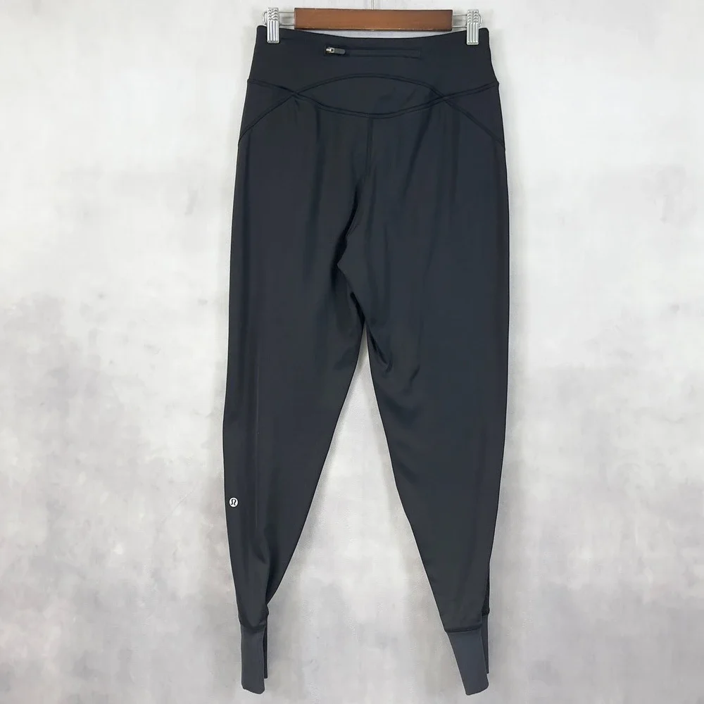 Lululemon Womens Flurry Up High‎ Rise Jogger Pants Size 4 Athleisure Active Cozy